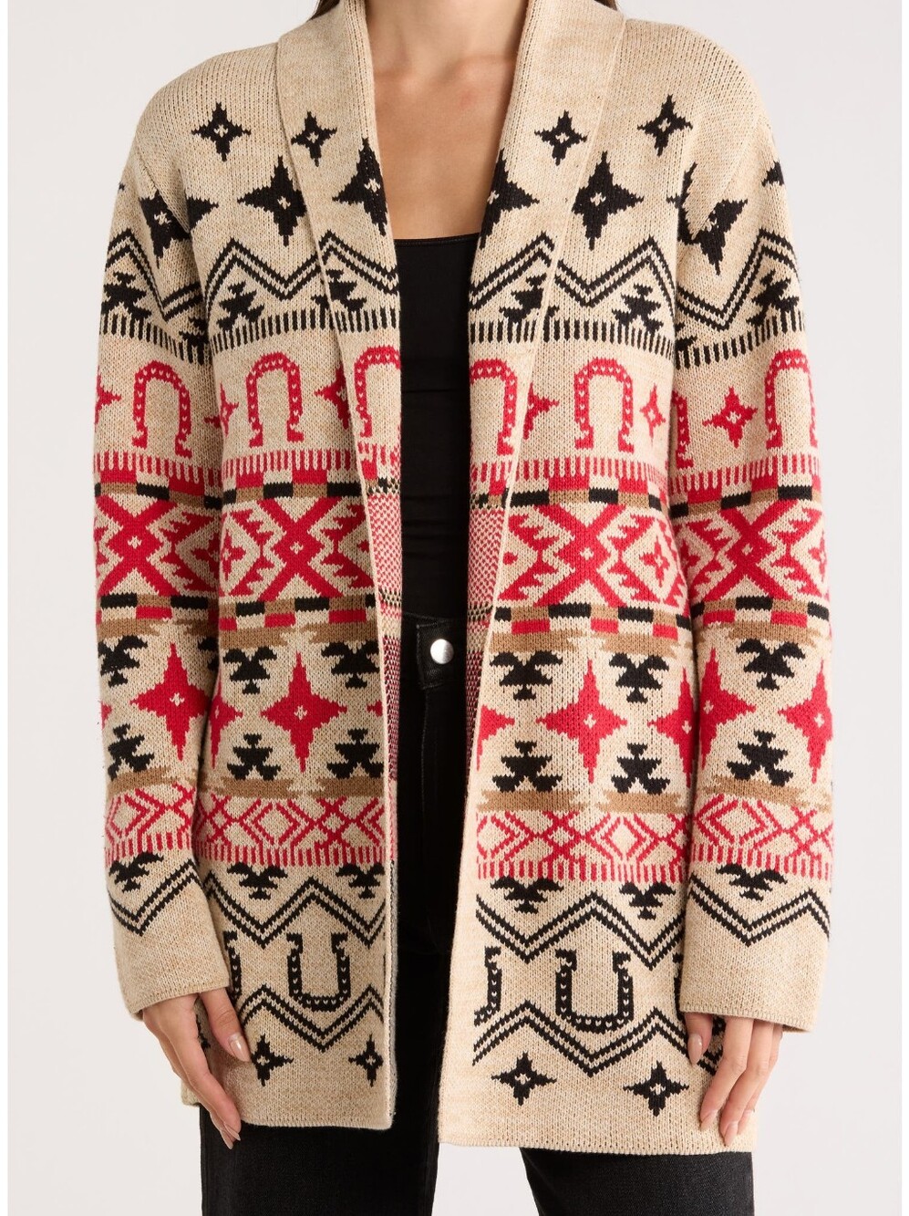 Lucky Brand Horseshoe Cardigan